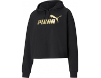 Puma Sweat C/ Capuz Ess+ Cropped Metallic Logo W